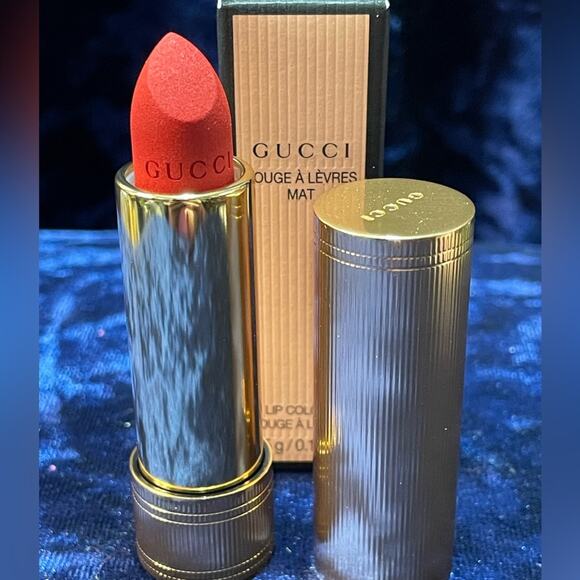 Gucci Rouge Lipstick Shade 25 Goldie Red - Picture 1 of 2